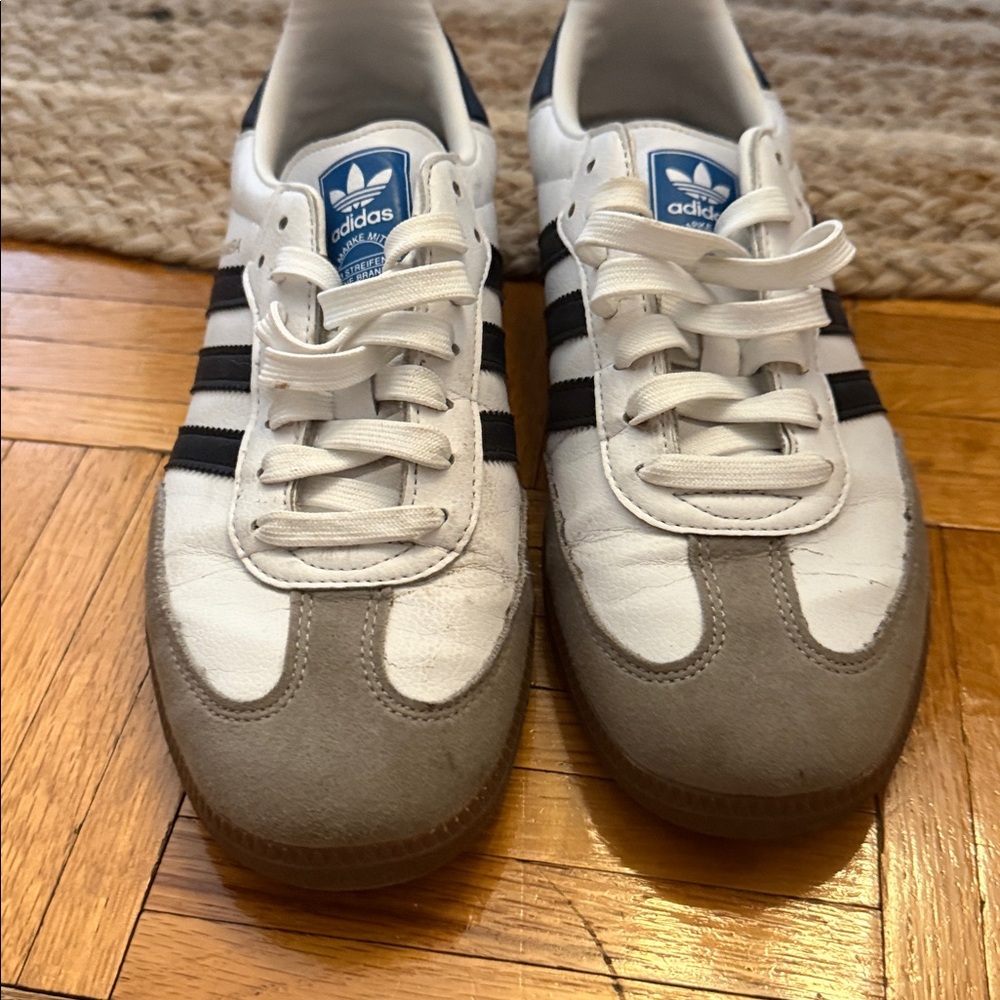 Adidas White Samba Sneakers - Picture 10 of 10